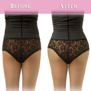 DT Crossdressing Silicone Hip Pads - Short Length